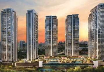 Apartamento à venda alto padrão parque global torre sempione - 330 m², 4 suítes, lavabo, varanda gourmet, 4 vagas e depósito