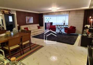 Luxuoso apartamento com 3 dormitórios à venda, 197 m² por r$ 2.670.000 - jardim santa mena - guarulhos/sp