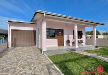 Casa com 3 dormitórios à venda, 140 m² por r$ 560.000,00 - bellatorres - passo de torres/sc