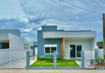 Casa com 3 dormitórios à venda, 154 m² por r$ 898.000,00 - bellatorres - passo de torres/sc