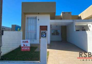 Casa com 2 dormitórios à venda, 80 m² por r$ 390.000,00 - bellatorres - passo de torres/sc