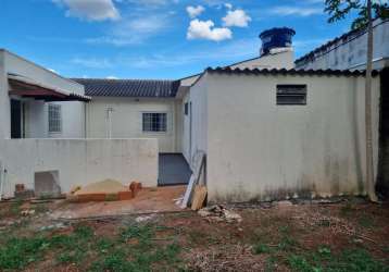 Casa para venda em uberlândia, patrimônio, 3 dormitórios, 1 suíte, 1 banheiro, 2 vagas