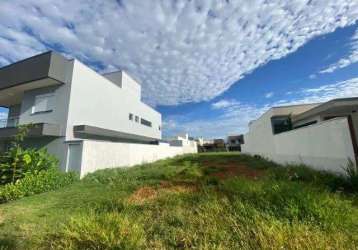 Terreno em condomínio para venda em uberlândia, novo mundo