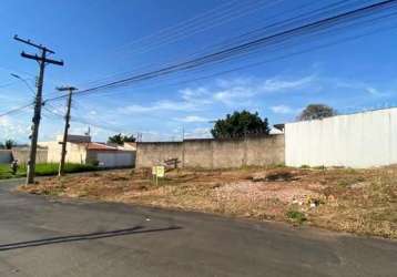 Terreno para venda em uberlândia, jardim canaã