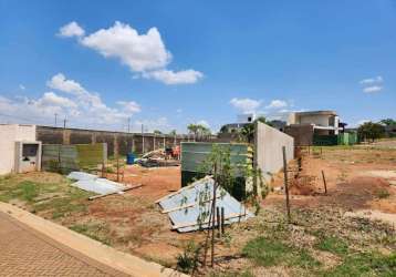 Terreno em condomínio para venda em uberlândia, jardim botânico