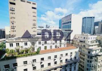 Sala comercial com 2 salas à venda na rua assembléia, 10, centro, rio de janeiro, 145 m2 por r$ 725.000