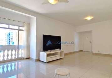 Apartamento com 3 dormitórios reformado à venda, 140 m² por r$ 850.000 - ponta da praia - santos/sp