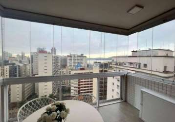 Apartamento à venda, 47 m² por r$ 850.000,00 - boqueirão - santos/sp