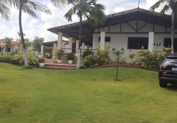 Casa com terreno amplo e piscina na colônia de férias - pecém