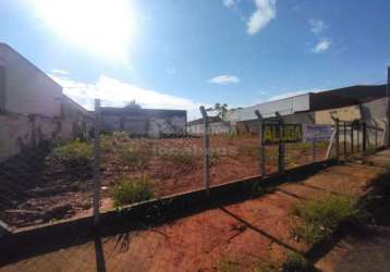 Terreno comercial locação santa cruz