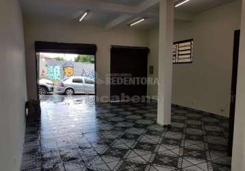 Salão comercial e casa no fundo jardim antunes