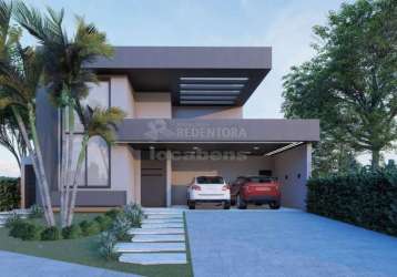 Residencial gaivota i - casa em construção com 3 suítes