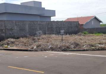 Terreno de esquina no - loteamento parque maria serantes - venda - residencial