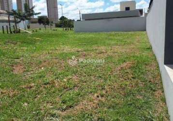 Lote em condomínio à venda, residencial cidade jardim - bauru/sp