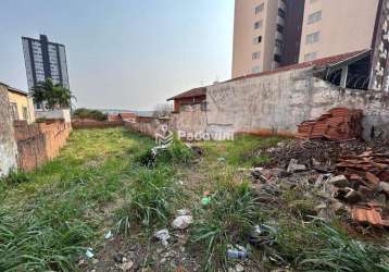 Terreno para venda, av nossa senhora de fátima - bauru / sp