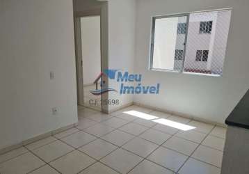 Total ville santa maria apto 2 quartos 1 vaga 45m² portaria área de lazer gás