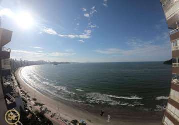 Lindo apartamento 02 dormts sendo 1 suíte e 1 vaga frente mar na praia central de balneário camboriú-sc