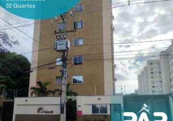 Locação | apartamento semimobiliado, com 2 quartos em jardim alvorada, maringá