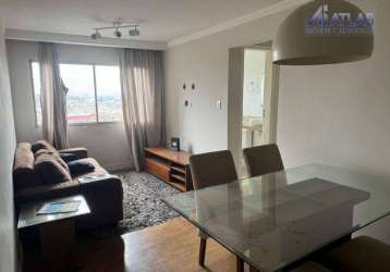 Apartamento com 2 dormitórios, 50 m² - venda por r$ 260.000,00 ou aluguel por r$ 2.710,01/mês - jardim andaraí - são paulo/sp