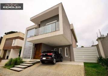 Casa com 4 dormitórios à venda, 300 m² por r$ 3.180.000,00 - são lourenço - curitiba/pr