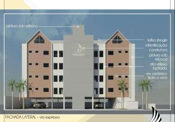 Cobertura à venda com 3 quartos 3 suítes, 140m² em coqueiros florianópolis