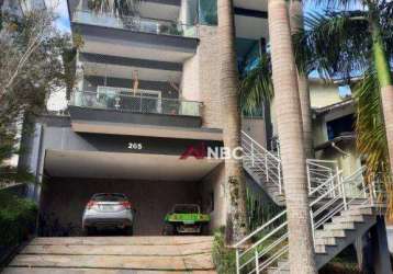 Casa com 4 dormitórios à venda, 300 m² por r$ 2.200.000,00 - condomínio arujá 5 - arujá/sp