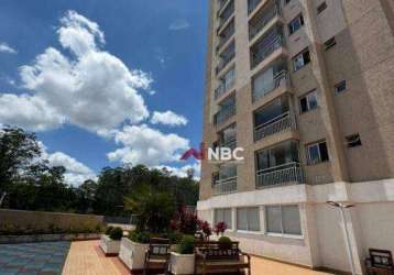 Apartamento com 3 dormitórios à venda, 86 m² por r$ 800.000 - jordanópolis - arujá/sp