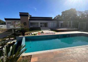 Casa com 4 dormitórios à venda, 600 m² por r$ 6.500.000,00 - jardim flamboyant-b - atibaia/sp