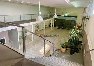 Galpão para alugar, 750 m² por r$ 13.900,00/mês - jardim brasil - atibaia/sp