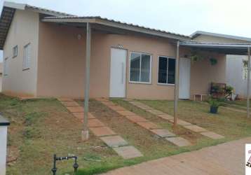 Casa em condomínio à venda em boituva-sp - 2 quartos, 1 sala, 1 banheiro, 1 vaga de garagem - ótima oportunidade!