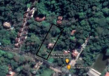 Terreno à venda na avenida coronel marcos, 880, pedra redonda, porto alegre por r$ 2.400.000