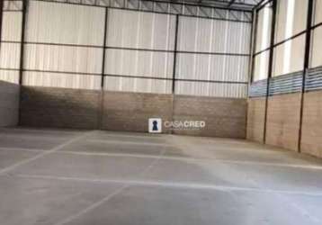 Galpão para alugar, 700 m² por r$ 13.000,00/mês - industrial jk - varginha/mg