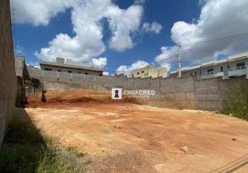 Terreno à venda, 600 m² por r$ 450.000,00 - sagrado coração - varginha/mg