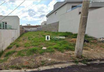 Terreno à venda, 360 m² por r$ 250.000 - campos elíseos - varginha/mg