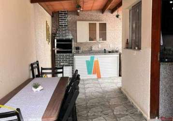 Casa com 2 dormitórios à venda, 70 m² por r$ 460.000,00 - jardim casa branca - caraguatatuba/sp