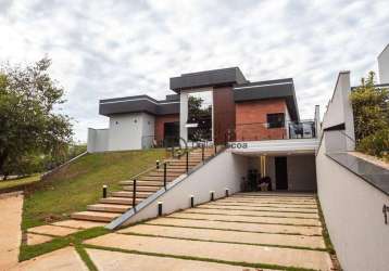 Casa com 3 dormitórios à venda, 263 m² por r$ 2.950.000,00 - jardim dos lagos - indaiatuba/sp