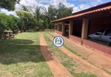 Chácara com 2 dormitórios à venda, 1000 m² por r$ 450.000 - chácara recreio parque do sabiá (zona rural) - são josé do rio preto/sp