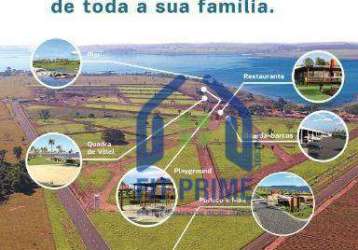 Terreno à venda, 455 m² por r$ 120.000,00 - residencial náutico - fronteira/mg