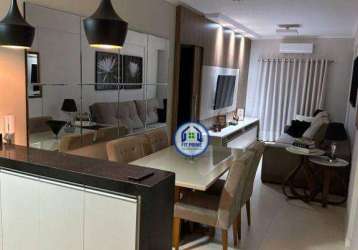 Apartamento com 2 dormitórios à venda, 70 m² por r$ 380.000,00 - bom jardim - são josé do rio preto/sp