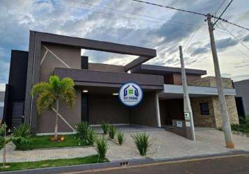 Casa com 3 dormitórios à venda, 166 m² por r$ 990.000,00 - set life ii - mirassol/sp