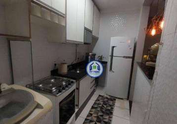 Apartamento com 2 dormitórios à venda, 48 m² por r$ 180.000 - loteamento clube v - são josé do rio preto/sp