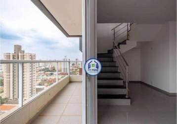 Apartamento duplex com 3 dormitórios, 234 m² - venda por r$ 1.020.000,00 ou aluguel por r$ 6.268,84/mês - boa vista - são josé do rio preto/sp