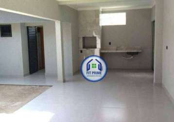 Casa com 3 dormitórios à venda, 180 m² por r$ 580.000 - jardim caparroz - são josé do rio preto/sp