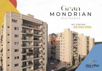 Apartamento com 3 dormitórios à venda, 89 m² por r$ 603.750,00 - centro - biguaçu/sc