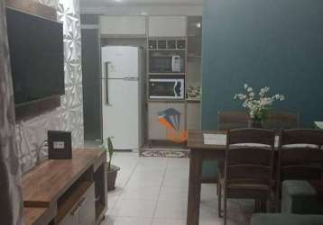 Apartamento com 2 dormitórios à venda, 68 m² por r$ 270.000,00 - barra do aririú - palhoça/sc