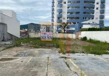 Terreno comercial para alugar na rua lauro linhares, trindade, florianópolis por r$ 25.000