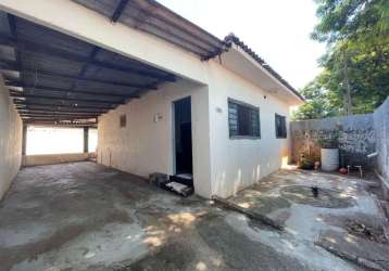 Casa para venda em maringá, distrito de floriano, 3 dormitórios, 1 banheiro