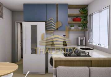 Apartamento com 1 quarto à venda na rua terezina, 855, cajuru, curitiba, 25 m2 por r$ 189.000