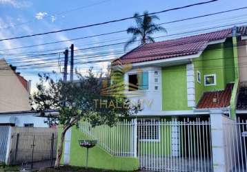 Casa com 3 quartos à venda na rua birmânia, 332, cajuru, curitiba, 108 m2 por r$ 445.000