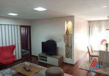 Apartamento com 3 dormitórios, 130 m² - venda por r$ 850.000,00 ou aluguel por r$ 6.500,00/mês - vila galvão - guarulhos/sp